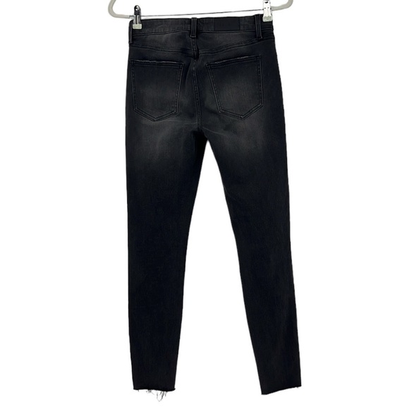 PISTOLA 
Audrey Mid Rose Skinny Stretch Jean Lisbon Grey/Black 26 New - Picture 4 of 9